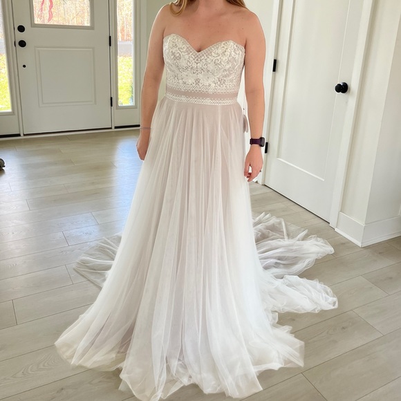 Watters Wtoo Siobhan Wedding Dress Style 19715 - Picture 2 of 10